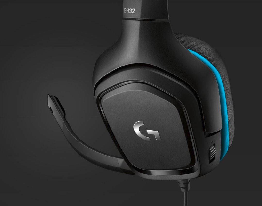 Слушалки Logitech G432, микрофон, гейминг, 7.1 Surround Sound, черни - характеристика 2