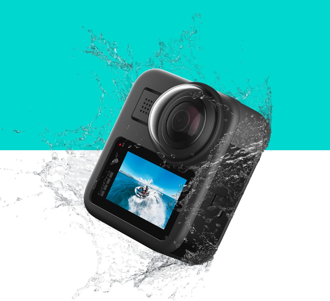 Екшън камера GoPro Max(2025)(CHDHZ-203-RW), камера за екстремен спорт, 5K(4992x2496 pixels)@60fps, 360 градуса видео, водоустойчива, черна - характеристика 4