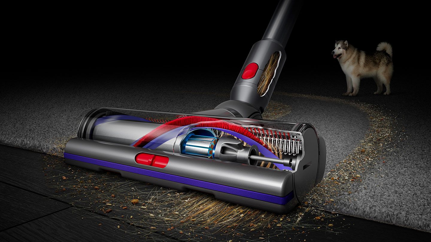 Прахосмукачка Dyson V15 Detect Absolute 394451-01, без торба, безжична, 0.77 l капацитет на контейнера, до 60 минути работа, три режима на чистене, инокс - характеристика 5
