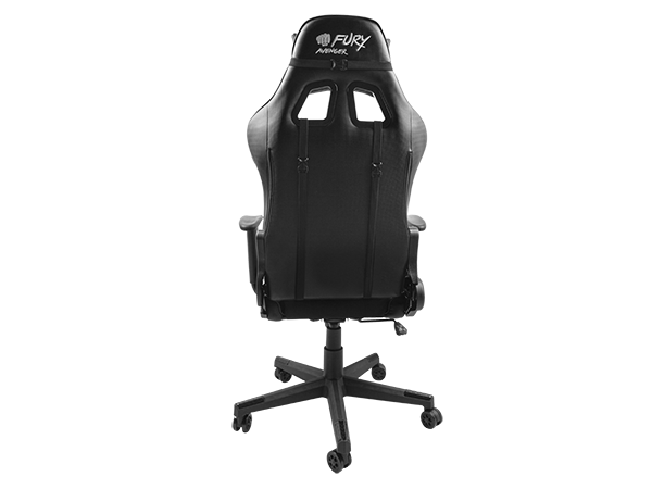 Геймърски стол Fury Avenger XL (NFF-1712), еко кожа, до 150кг. макс. тегло, газов амортисьор, бял - характеристика 6