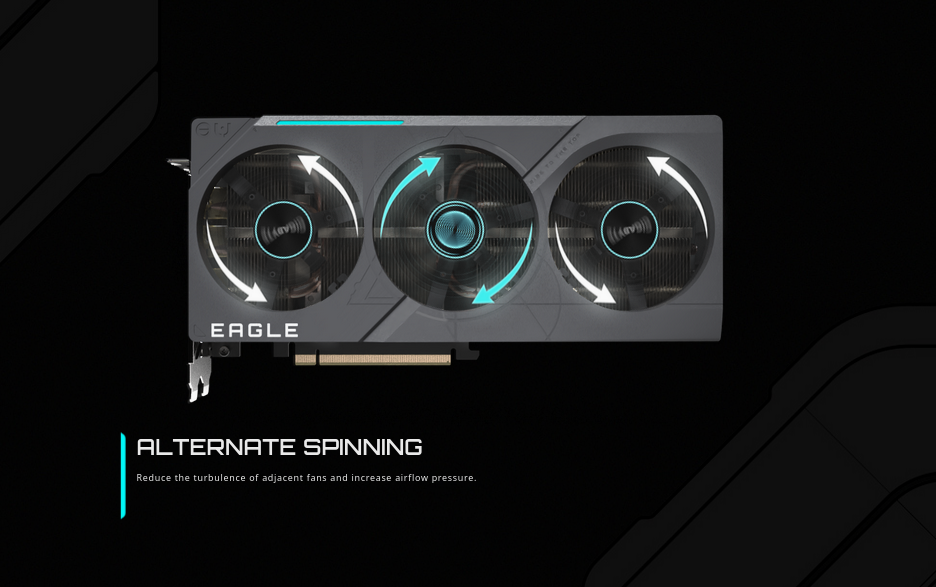 Видео карта Nvidia GF RTX 4070, 12GB, Gigabyte EAGLE, OC, PCI-E 4.0, GDDR6X, 192-bit, DisplayPort, HDMI - характеристика 4