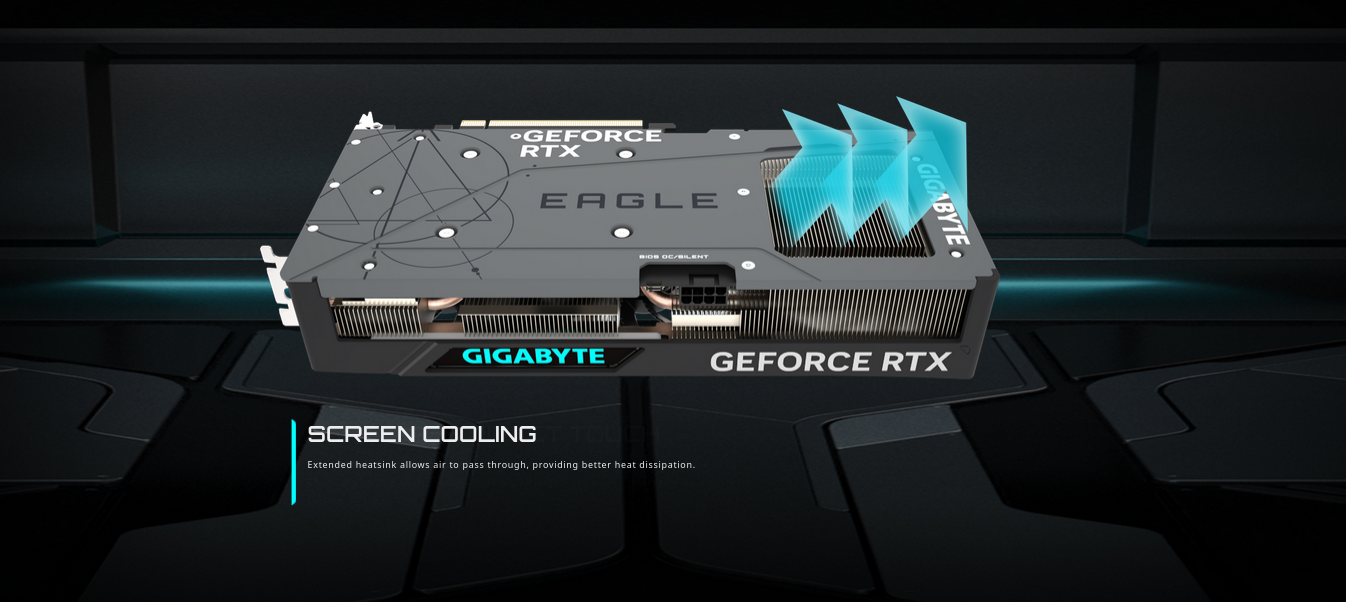 Видео карта Nvidia GF RTX 4070, 12GB, Gigabyte EAGLE, OC, PCI-E 4.0, GDDR6X, 192-bit, DisplayPort, HDMI - характеристика 8