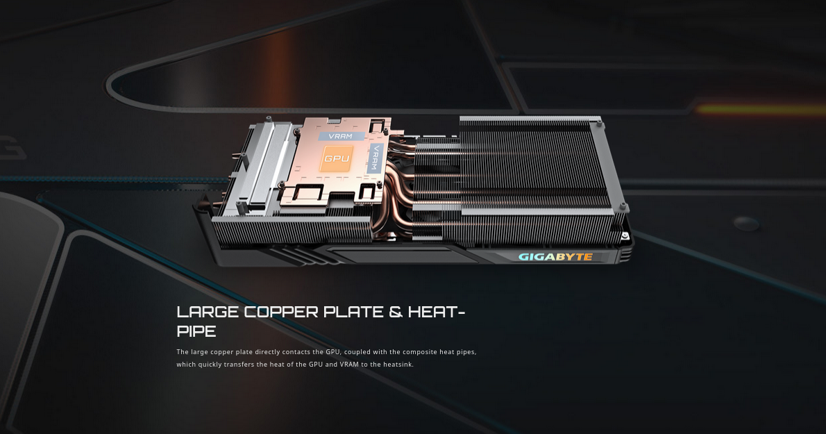 Видео карта Nvidia GF RTX 4070, 12GB, Gigabyte Gaming, OC, PCI-E 4.0, 192-bit, DisplayPort, HDMI - характеристика 9