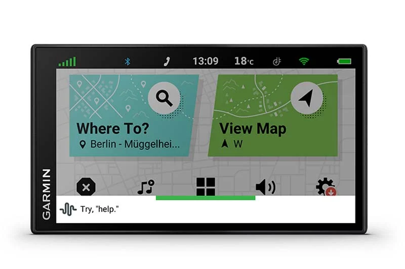 Навигация за автомобил Garmin DriveSmart 76 (010-02470-10), 6.95" (17.7cm) TFT Touch дисплей, 32GB вградена памет, слот за microSD, карта на Европа, информация за трафика, Bluetooth, Wi-Fi - характеристика 3