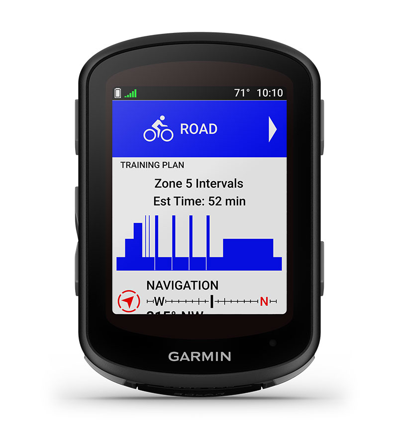 Навигация за велосипед Garmin Edge 540 (010-02694-31), 2.6" (6.6cm) дисплей, 16GB вградена памет, до 32 часа време на работа, соларно зареждане, Bluetooth, ANT+, Wi-Fi - характеристика 5