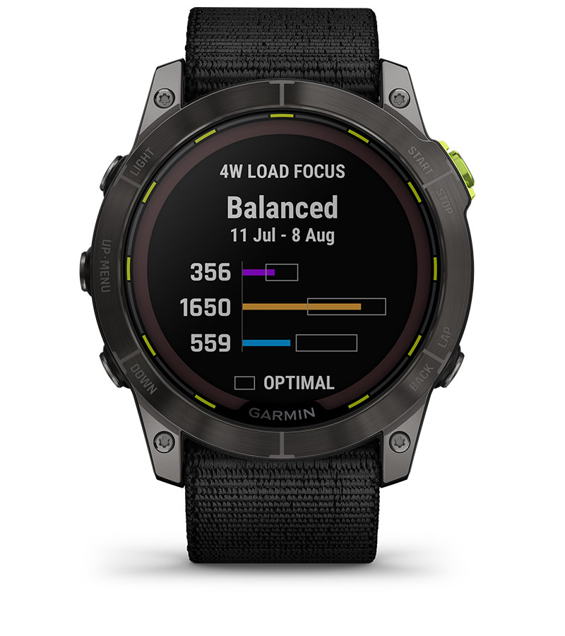 Смарт часовник Garmin Enduro 2, 1.4" (3.55cm) трансфлективен MIP дисплей, до 34 дни време на работа, соларно зареждане, 10ATM, 32GB вградена памет, GPS, пулсоксиметър, Mult-frequency позициониране, спортни режими, Blueooth, ANT+, Wi-Fi, черен - характеристика 11
