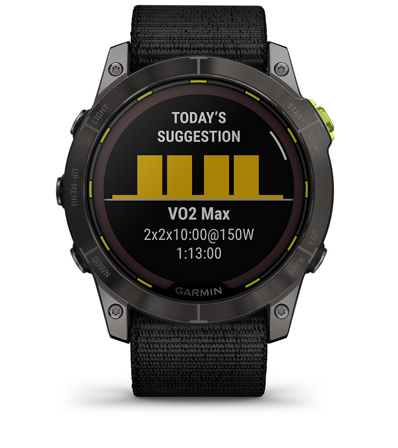 Смарт часовник Garmin Enduro 2, 1.4" (3.55cm) трансфлективен MIP дисплей, до 34 дни време на работа, соларно зареждане, 10ATM, 32GB вградена памет, GPS, пулсоксиметър, Mult-frequency позициониране, спортни режими, Blueooth, ANT+, Wi-Fi, черен - характеристика 15