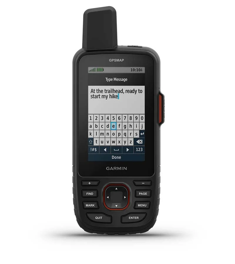 Ръчна навигация Garmin GPSMAP 67i, 3" (7.62cm) TFT цветен дисплей, 16GB вградена памет, microSD до 32GB, до 180 часа време на работа, IPX7 водоустойчивост, Wi-Fi, ANT+, Bluetooth - характеристика 12