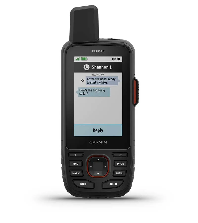 Ръчна навигация Garmin GPSMAP 67i, 3" (7.62cm) TFT цветен дисплей, 16GB вградена памет, microSD до 32GB, до 180 часа време на работа, IPX7 водоустойчивост, Wi-Fi, ANT+, Bluetooth - характеристика 9