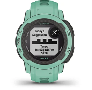 Смарт часовник Garmin Instinct 2S Solar 40mm (Graphite), два прозореца 0.79" x 0.79" (2 cm) трансфлективен MIP дисплей, Bluetooth, ANT+, GPS, 32MB вградена памет, мониторинг на съня, соларно зареждане, 10ATM, до 51 дни време на работа, черен - характеристика 17