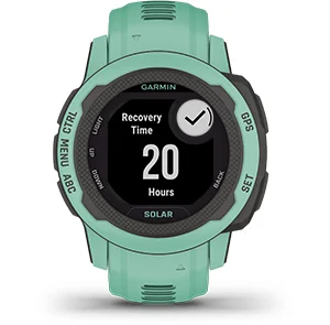 Смарт часовник Garmin Instinct 2S Solar 40mm (Graphite), два прозореца 0.79" x 0.79" (2 cm) трансфлективен MIP дисплей, Bluetooth, ANT+, GPS, 32MB вградена памет, мониторинг на съня, соларно зареждане, 10ATM, до 51 дни време на работа, черен - характеристика 18