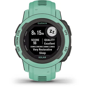Смарт часовник Garmin Instinct 2S Solar 40mm (Graphite), два прозореца 0.79" x 0.79" (2 cm) трансфлективен MIP дисплей, Bluetooth, ANT+, GPS, 32MB вградена памет, мониторинг на съня, соларно зареждане, 10ATM, до 51 дни време на работа, черен - характеристика 23