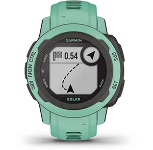 Смарт часовник Garmin Instinct 2S Solar 40mm (Graphite), два прозореца 0.79" x 0.79" (2 cm) трансфлективен MIP дисплей, Bluetooth, ANT+, GPS, 32MB вградена памет, мониторинг на съня, соларно зареждане, 10ATM, до 51 дни време на работа, черен - характеристика 3