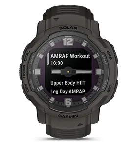 Смарт часовник Garmin Instinct Crossover, 0.9" x 0.9" (2.3 x 2.3cm) монохромен MIP дисплей, до 28 дни време на работа, 10ATM, 64 MB Flash памет, GPS, пулсомер, следене на съня, Bluetooth, ANT+ черен - характеристика 13