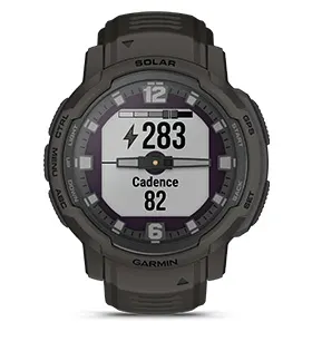 Смарт часовник Garmin Instinct Crossover, 0.9" x 0.9" (2.3 x 2.3cm) монохромен MIP дисплей, до 28 дни време на работа, 10ATM, 64 MB Flash памет, GPS, пулсомер, следене на съня, Bluetooth, ANT+ черен - характеристика 17