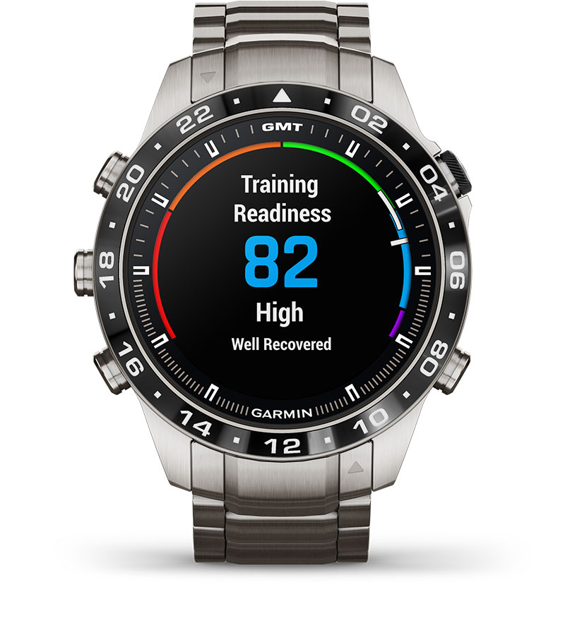 Смарт часовник Garmin MARQ Aviator (Gen 2), 1.2" (3.04cm) AMOLED дисплей, корпус от титаниево покритие, до 16 дни време на работа, 10ATM, 32GB вградена памет, GPS, пулсоксиметър, следене на съня, Bluetooth, ANT+, Wi-Fi, сребрист - характеристика 16