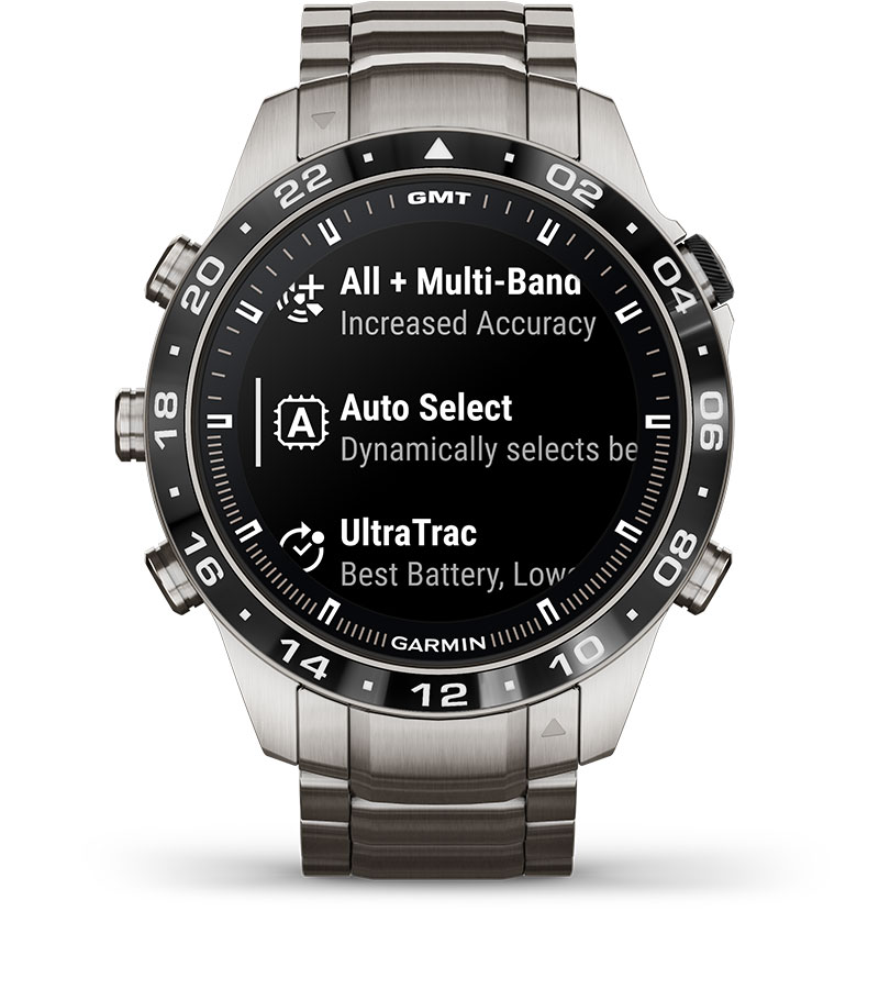 Смарт часовник Garmin MARQ Aviator (Gen 2), 1.2" (3.04cm) AMOLED дисплей, корпус от титаниево покритие, до 16 дни време на работа, 10ATM, 32GB вградена памет, GPS, пулсоксиметър, следене на съня, Bluetooth, ANT+, Wi-Fi, сребрист - характеристика 21
