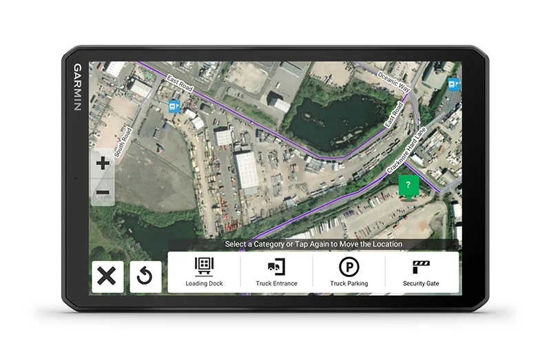 Навигация за камион Garmin dezl LGV710, 6.95" (17.7cm) IPS сензорен дисплей, 32GB вградена памет, слот за microSD, карта на Европа, безплатни актуализации, информация за трафика, Bluetooth, Wi-Fi - характеристика 5