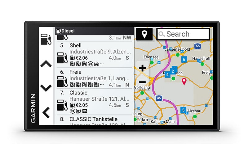 Навигация за камион Garmin dezlCam LGV710, 6.95" (17.7cm) IPS сензорен дисплей, 32GB вградена памет, слот за microSD, вградена 1080p@30fps камера, карта на Европа, безплатни актуализации, Bluetooth, Wi-Fi - характеристика 11