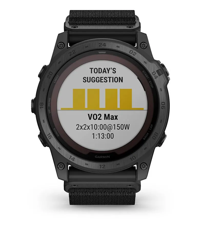 Смарт часовник Garmin tactix 7 Standart Edition, 1.4" (3.56cm) трансфлективен MIP дисплей, до 28 дни време на работа, 10ATM, GPS, спортни режими, пулсоксиметър, следене на съня, Bluetooth, ANT+, Wi-Fi, черен - характеристика 15