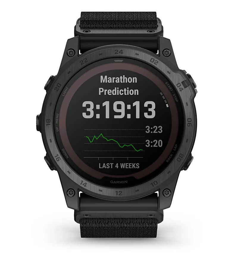 Смарт часовник Garmin tactix 7 Standart Edition, 1.4" (3.56cm) трансфлективен MIP дисплей, до 28 дни време на работа, 10ATM, GPS, спортни режими, пулсоксиметър, следене на съня, Bluetooth, ANT+, Wi-Fi, черен - характеристика 16