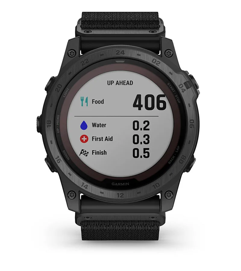Смарт часовник Garmin tactix 7 Standart Edition, 1.4" (3.56cm) трансфлективен MIP дисплей, до 28 дни време на работа, 10ATM, GPS, спортни режими, пулсоксиметър, следене на съня, Bluetooth, ANT+, Wi-Fi, черен - характеристика 17