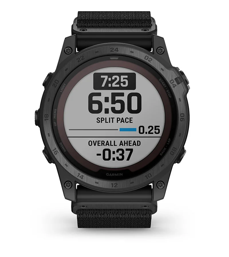 Смарт часовник Garmin tactix 7 Standart Edition, 1.4" (3.56cm) трансфлективен MIP дисплей, до 28 дни време на работа, 10ATM, GPS, спортни режими, пулсоксиметър, следене на съня, Bluetooth, ANT+, Wi-Fi, черен - характеристика 18