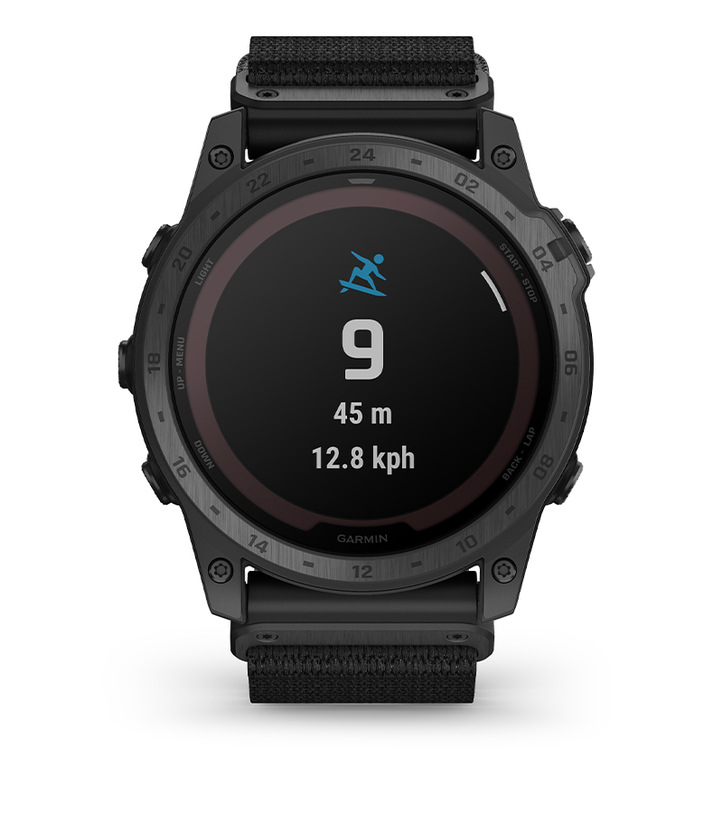 Смарт часовник Garmin tactix 7 Standart Edition, 1.4" (3.56cm) трансфлективен MIP дисплей, до 28 дни време на работа, 10ATM, GPS, спортни режими, пулсоксиметър, следене на съня, Bluetooth, ANT+, Wi-Fi, черен - характеристика 24