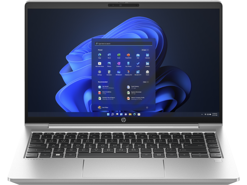 Лаптоп HP ProBook 440 G10 (725H9EA#AKS)(сребрист), десетядрен Intel Core i5-1335U 1.3/4.6GHz, 14" (35.56cm) Full HD IPS Anti-Glare Display, (HDMI), 16GB DDR4, 512GB SSD NVMe, 2x USB 3.2 Gen 2 Type-C, Windows 11 Prо - характеристика 1