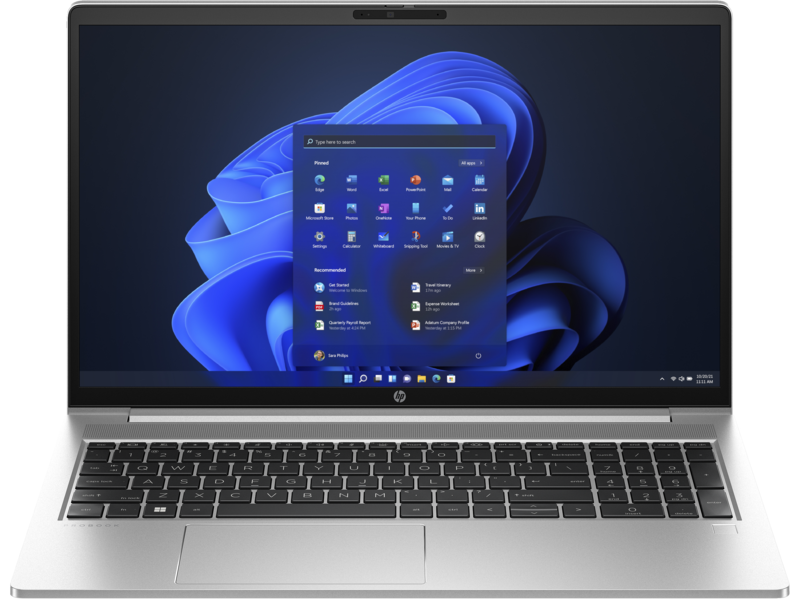 Лаптоп HP ProBook 450 G10 (816F2EA)(сребрист), десетядрен Intel Core i5-1335U 1.3/4.6GHz, 15.6" (39.62cm) Full HD Anti-Glare дисплей (HDMI), 16GB DDR4, 512GB SSD NVMe, 2x USB-C, Windows 11 Pro, 1.79kg - характеристика 1
