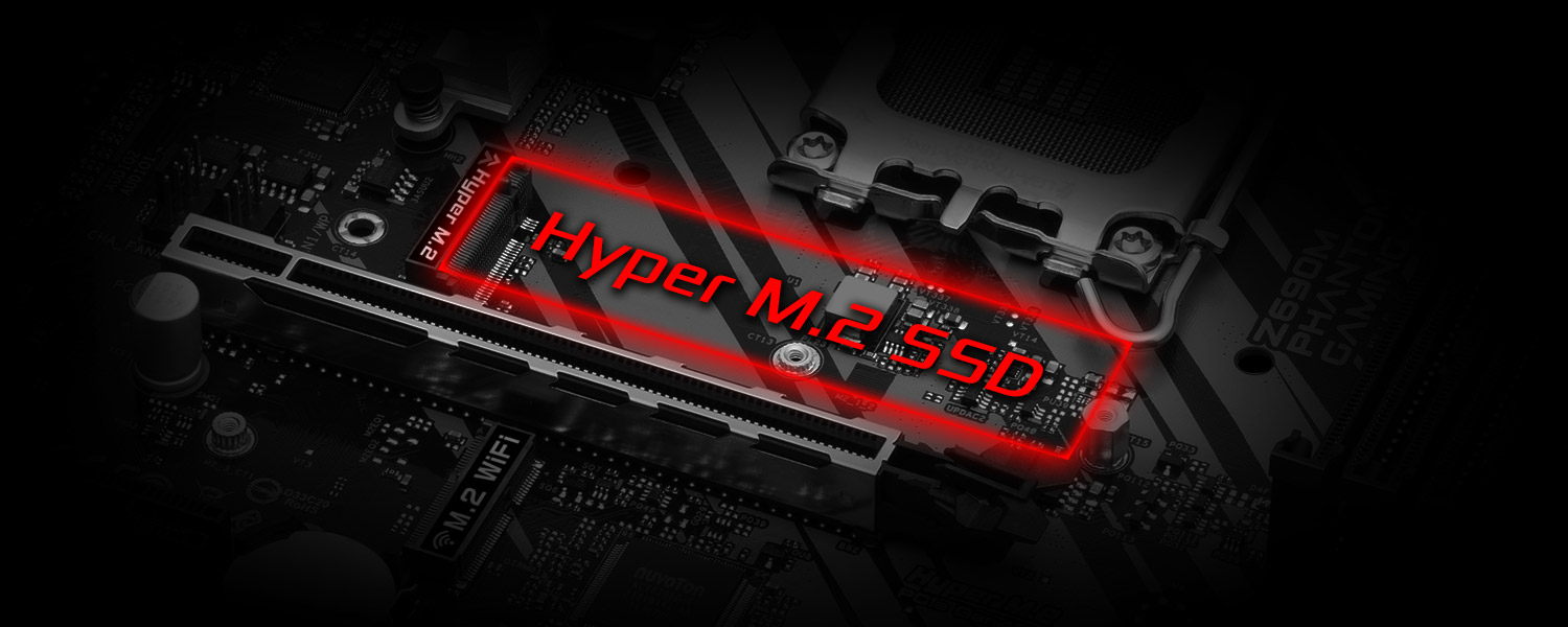Дънна платка ASRock Z690M Phantom Gaming 4, Z690, LGA 1700, DDR4, PCI-E 4.0, (HDMI)(CF), 4x SATA 6Gb/s, 2x M.2, 2x USB 3.2 Gen2, Micro ATX - характеристика 2