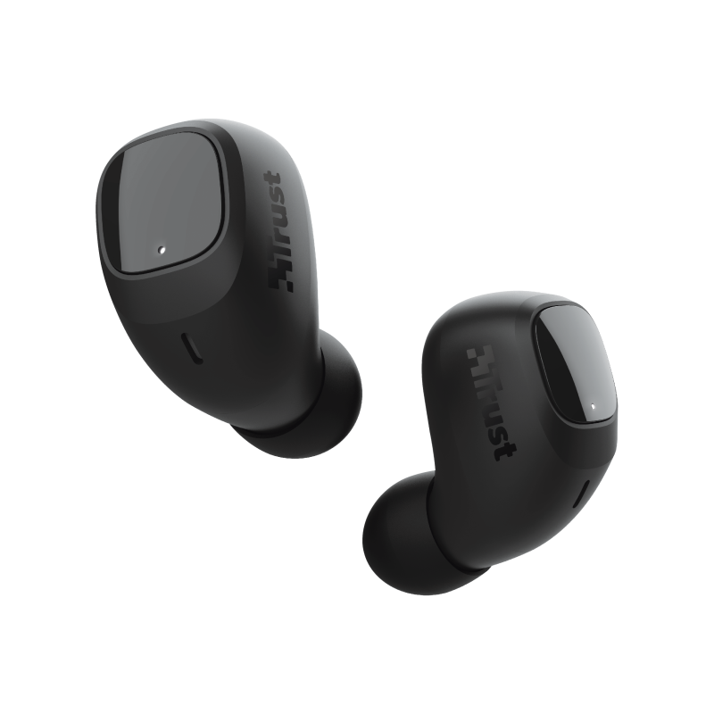 Слушалки Trust Nika, микрофон, безжични, Bluetooth, до 8 часа време на работа, черни - характеристика 2