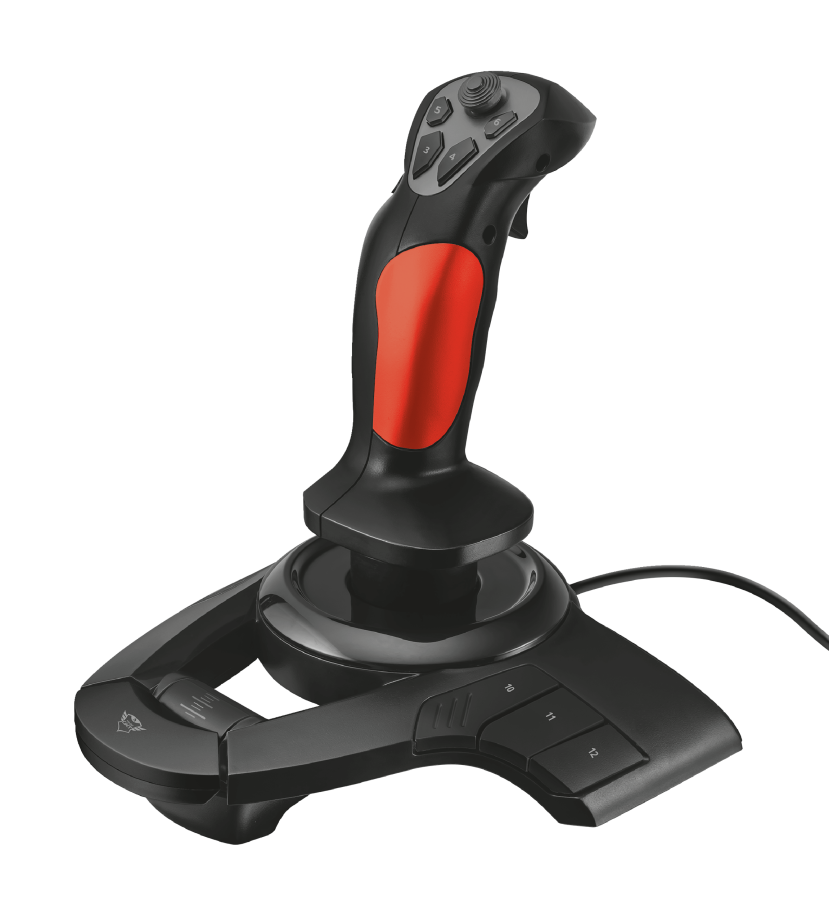 Джойстик Trust GXT 555 Predator, 12 програмируеми бутона, гумени крачета, USB - характеристика 1