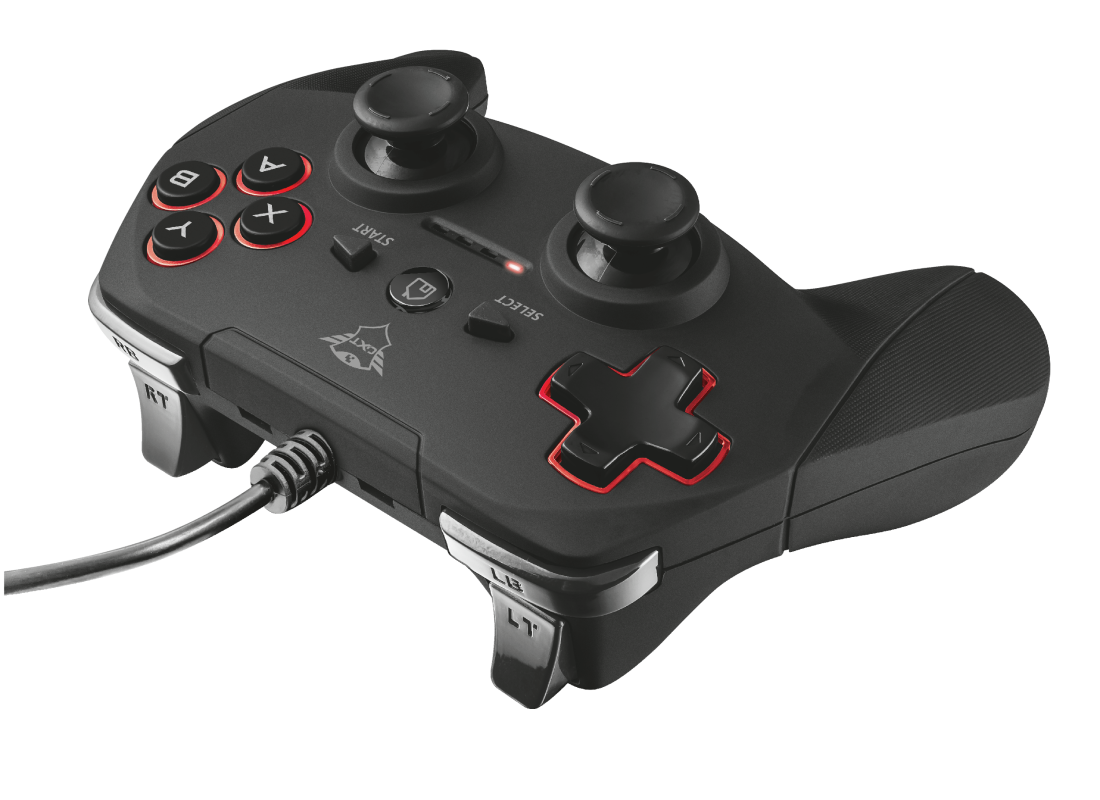 Гейм пад Trust GXT 540, 13 бутона, USB, (черен) - характеристика 2