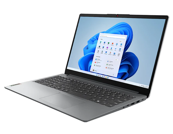 Лаптоп Lenovo IdeaPad 1 15ALC7 (82R400BARM)(син), шестядрен AMD Ryzen 5 5500U 2.1/4.0GHz, 15.6" (39.62cm) Full HD Anti-Glare дисплей, (HDMI), 8GB DDR4, 256GB SSD NVMe, 1x USB 3.2 Gen 1 Type-C, 1x USB 3.2 Gen 1, No OS, 1.61kg - характеристика 1