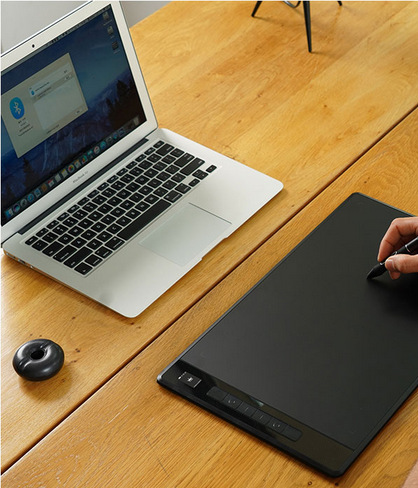 Графичен таблет Huion Inspiroy Giano (черен)(G930L), 5080 lpi, 8192 нива на натиск - характеристика 7