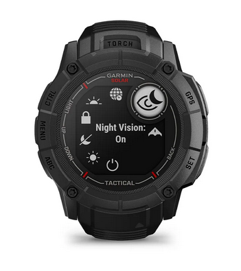 Смарт часовник Garmin Instinct 2X Solar Tactical Edition Coyote, 1.1" x 1.1" (2.7 x 2.7cm), MIP дисплей, до 60 часа време на работа в GPS режим, пулсомер, слънчево зареждане, GPS, фитнес режими, кафяв - характеристика 11