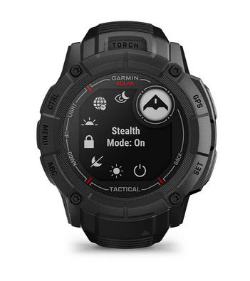 Смарт часовник Garmin Instinct 2X Solar Tactical Edition Coyote, 1.1" x 1.1" (2.7 x 2.7cm), MIP дисплей, до 60 часа време на работа в GPS режим, пулсомер, слънчево зареждане, GPS, фитнес режими, кафяв - характеристика 12