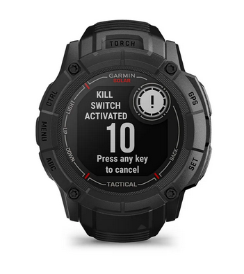 Смарт часовник Garmin Instinct 2X Solar Tactical Edition Coyote, 1.1" x 1.1" (2.7 x 2.7cm), MIP дисплей, до 60 часа време на работа в GPS режим, пулсомер, слънчево зареждане, GPS, фитнес режими, кафяв - характеристика 15