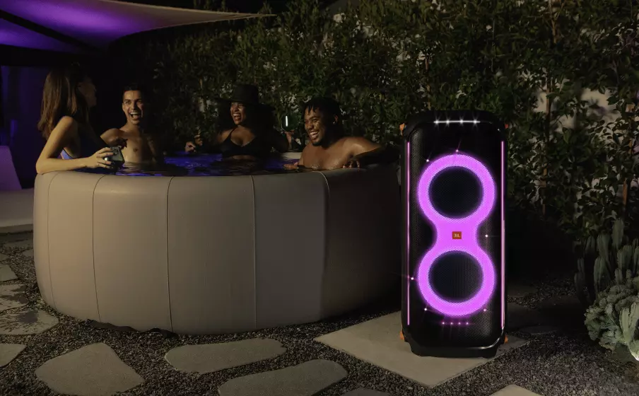 Тонколона JBL Partybox 710, 2.2, 800W RMS, Bluetooth, USB, AUX, черна - характеристика 4