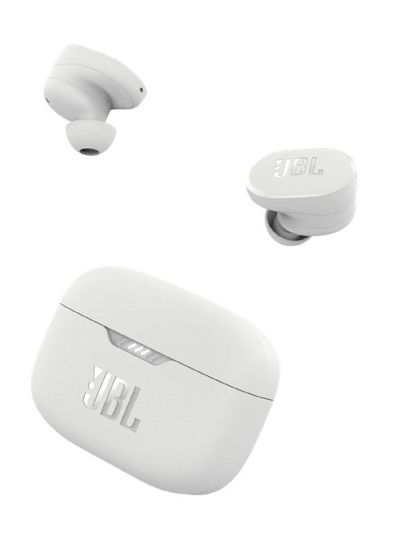 Слушалки JBL Tune 130NC TWS (JBLT130NCTWSWHT), безжични, микрофон, Bluetooth, ANC, тип "тапи", кутия за зареждане, до 10 часа време на работа, бели - характеристика 1