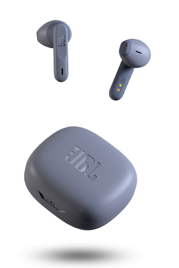 Слушалки JBL Wave 300TWS (JBLW300TWSBLU), безжични, микрофон, Bluetooth, тип "тапи", кутия за зареждане, до 6 часа време на работа, сини - характеристика 1