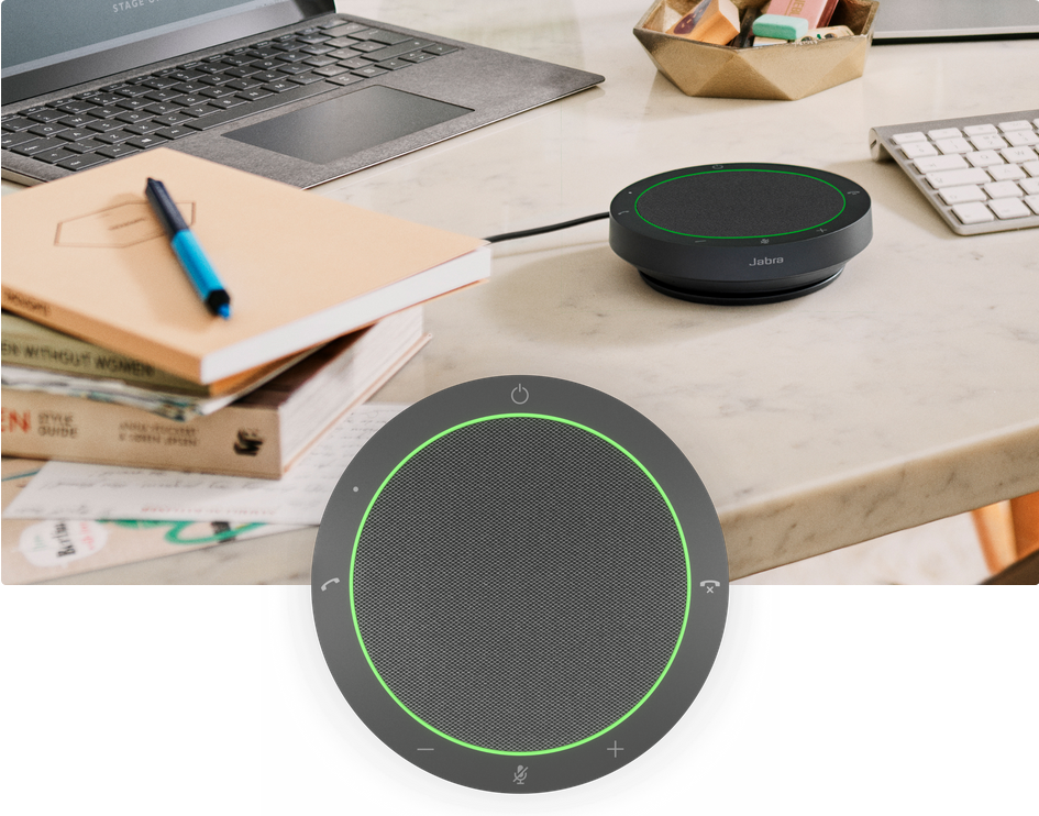 Конферентен говорител Jabra Speak2 40, 4 цифрови MEMS микрофона, Bluetooth, USB-C, IP64 защита, сив - характеристика 5