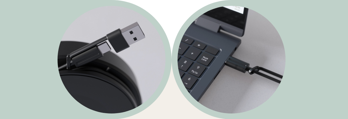 Конферентен говорител Jabra Speak2 40, 4 цифрови MEMS микрофона, Bluetooth, USB-C, IP64 защита, сив - характеристика 8