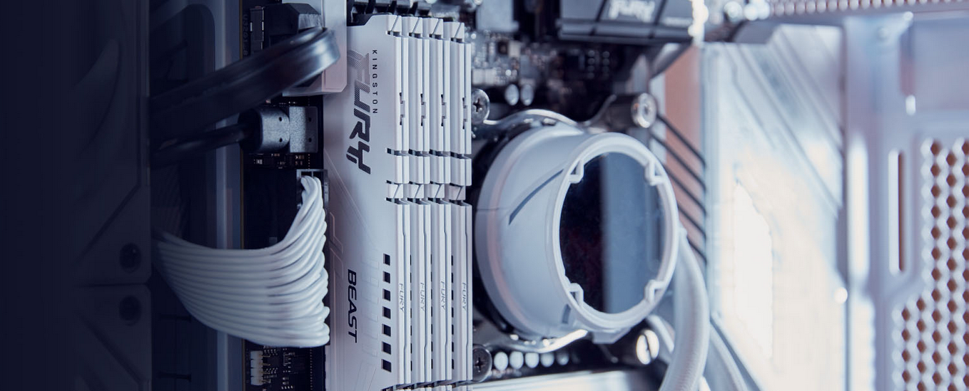 Памет 64GB (2x32GB) DDR5 6000MT/s, Kingston Fury Beast White RGB, KF560C36BWEAK2-64, 1.35V - характеристика 4