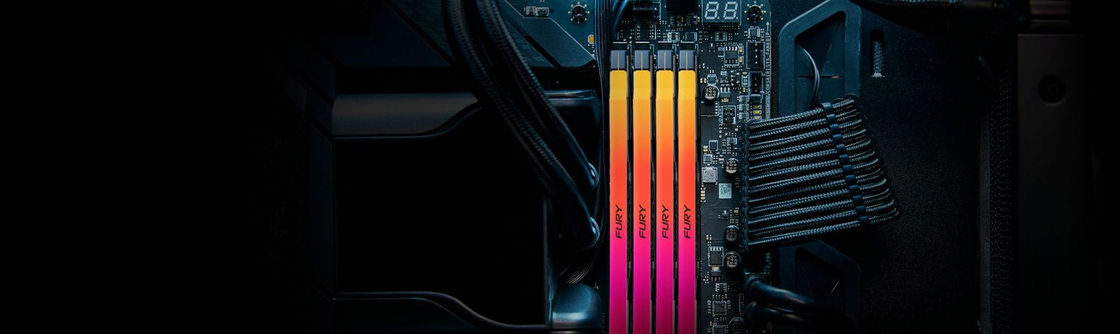 Памет 64GB (2x32GB) DDR5 6000MT/s, Kingston Fury Renegade RGB, KF560C32RSAK2-64, 1.35V - характеристика 2