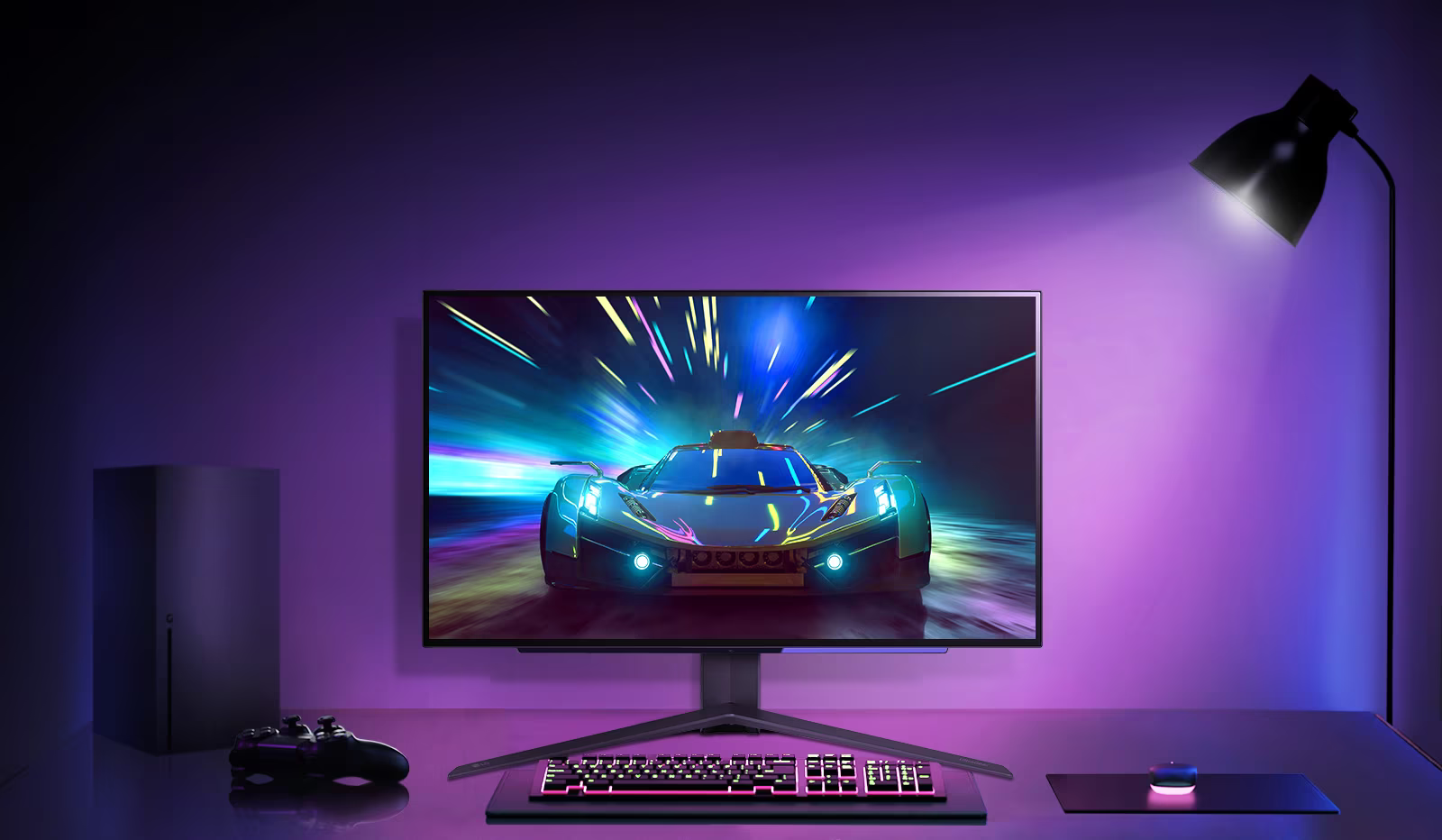 Монитор LG UltraGear 27GR95QE-B, 26.5" (67.31cm), OLED панел, 240Hz, QHD, 0.03ms, 1 500 000:1, 200cd/m2, HDMI, DisplayPort - характеристика 5