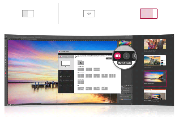 Монитор LG 35WN75CP-B, 35" (88.90cm), VA панел, 100Hz, QHD, 5ms, 300cd/m2, HDMI, DP, USB-C, USB 3.0 - характеристика 7