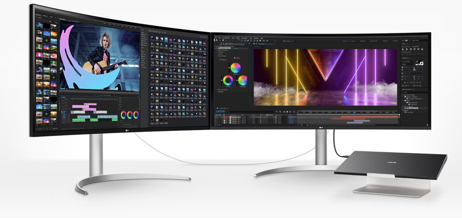 Монитор LG 40WP95CP-W, 39.7" (100.83cm), IPS панел, 75Hz, 5K2K Ultrawide, 5ms, Mega Contrast, 300cd/m2, HDMI, Thunderbolt, DP, USB Type-C - характеристика 8