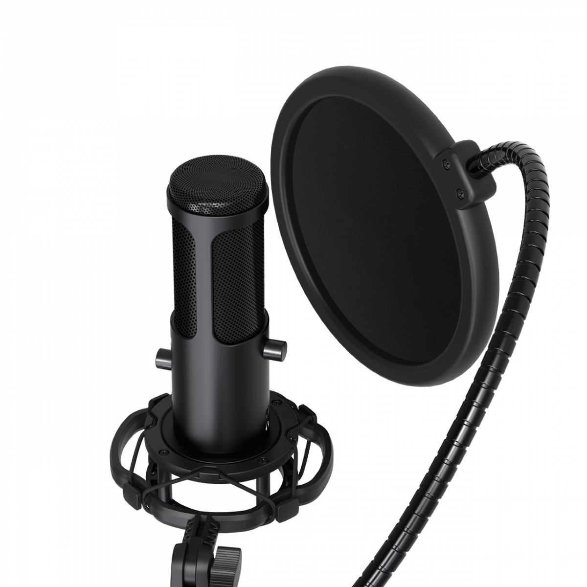 Микрофон Lorgar Voicer 931, LED indicator, 360° Rotation, черен - характеристика 1